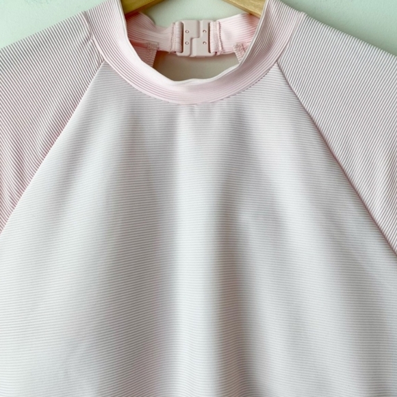 *NWT* Jcrew One Piece Ribbed Rashguard Swimsuit - Picture 4 of 13